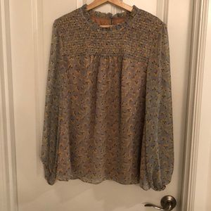 Boden high neck blouse